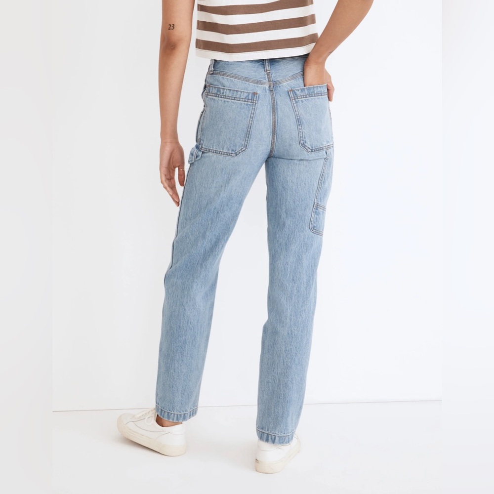 Madewell Perfect Vintage Straight Jean: Carpenter Edition, 28 - Picture 4 of 10
